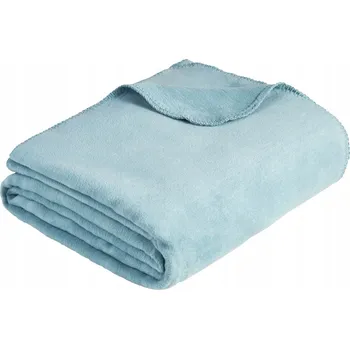 Prostěradlo Deka Ibena bavlna 150 cm x 200 cm modrá