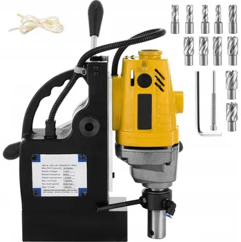 Vrtačka SucceBuy Elektrická magnetická vrtačka 1100W 550 ot/min 220V 13,6KG