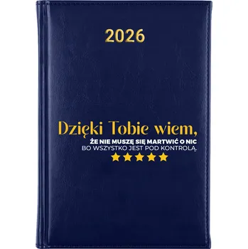 Kalendář Knižní kalendář 2026 A5 modrý