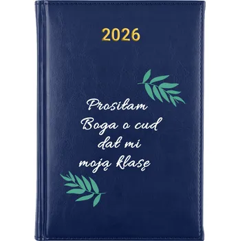 Kalendář Knižní kalendář 2026 A5 modrý