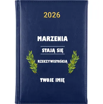 Kalendář Knižní kalendář 2026 A5 modrý