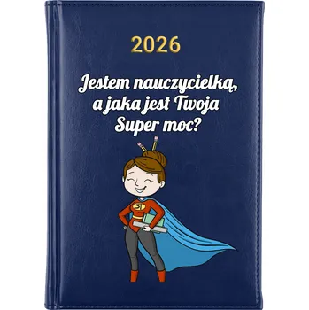 Kalendář Knižní kalendář 2026 A5 modrý