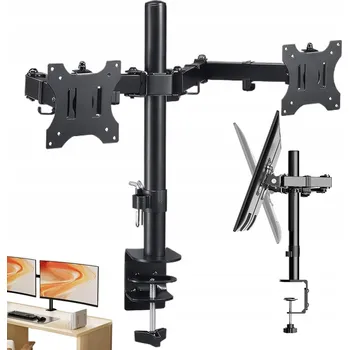 Televizní držák NASTAVITELNÝ STOLNÍ OTOČNÝ DRŽÁK MONITORU LCD 13'-30' 8KG SE STANDARDEM VESA