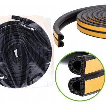 Obraz Těsnění ToolSpace 12 mm x 1 cm x 100 cm černé