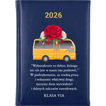 Kalendář Knižní kalendář 2026 A5 modrý