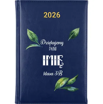 Kalendář Knižní kalendář 2026 A5 modrý