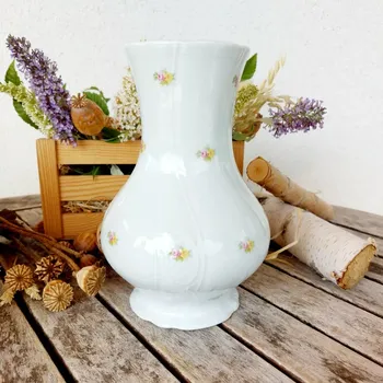 BERNADOTTE váza 23 cm, házenka, Thun 1794 (Porcelánová váza 2. jakost)