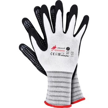 Pracovní rukavice Rukavice Reis WHITEBERRY WBS velikost 10 - XL 1 pár