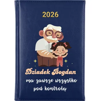 Kalendář Knižní kalendář 2026 A5 modrý