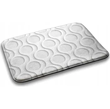 Koupelnová předložka Koupelnová předložka / kobereček měkký - kruhový vzor