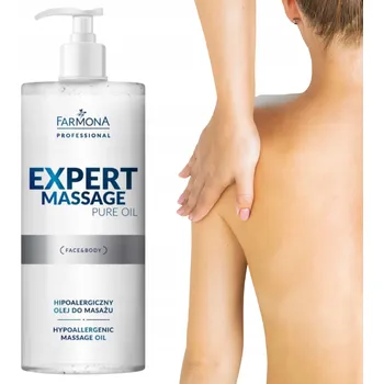 Masážní přístroj Hypoalergenní masážní olej Pure Oil Expert Massage Farmona - 500 ml
