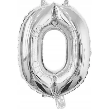 Balónek Fóliový balónek písmeno S STŘÍBRNÝ na narozeniny helium 40 cm