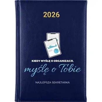 Kalendář Knižní kalendář 2026 A5 modrý