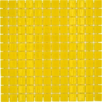 Obklad Skleněná mozaika do bazénu, žlutá