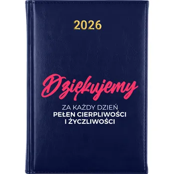 Kalendář Knižní kalendář 2026 A5 modrý