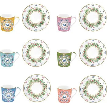 Sada 6 šálků Spring Parade 100 ml – Luxurytable.cz Easy Life