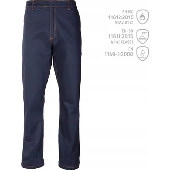 Pracovní obuv PRACOVNÍ KALHOTY pro svářeče, délka do pasu, Brixton PROFFLAM vel. 28