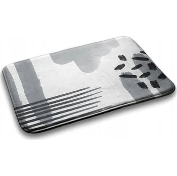 Koupelnová předložka Absorpční koupelnová předložka - Abstraktní geometrie