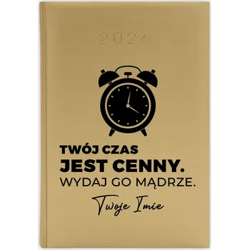 Kalendář Knižní kalendář 2026 A5 zlatý