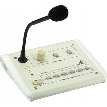 Mikrofon Monacor PA-1120RC - Zónový PA mikrofonní pult