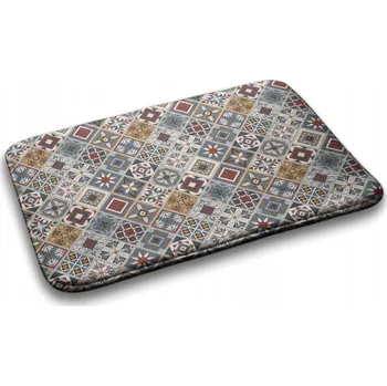 Koupelnová předložka Koupelnová předložka s dekorativním geometrickým vzorem