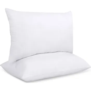 Polštář Polštář 50x60 cm Antialergický Celoroční Hladký Bílý Vysoká