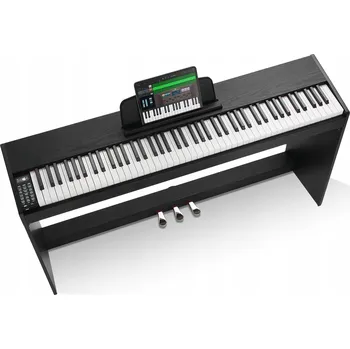 Hudebniny SucceBuy Digitální Piano Elektrické s 88 Klávesami a Dvojitou Klávesnicí