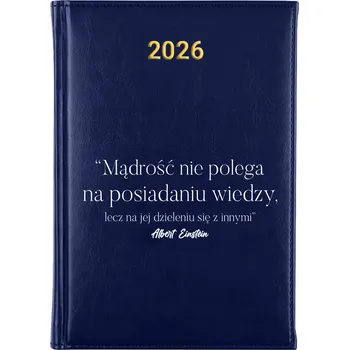Kalendář Knižní kalendář 2026 A5 modrý