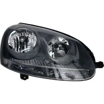 Přední světlomet TYC Přední pravé světlo (H7/H7, elektrické, včetně motorku) VW GOLF V, JETTA III 10.03-10.10