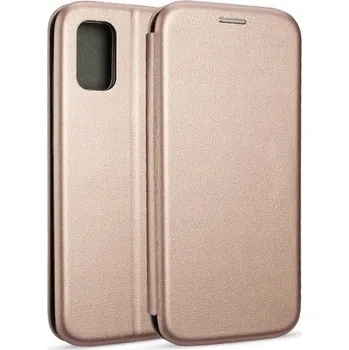 Pouzdro na mobilní telefon Beline Pouzdro Book Magnetic Samsung A41 A4 růžovo-zlaté/růžově zlaté