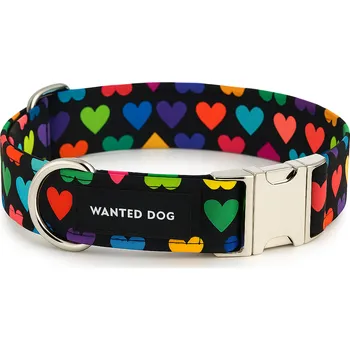 Obojek pro psa Wanted Dog Obojek pro psa - Srdce Velikost: M, Typ spony: Plastová