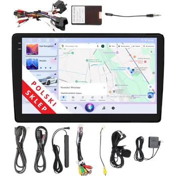 Autorádio 2DIN AUTORÁDIO S NAVIGACÍ ANDROID pro AUDI A4 B6 B7 Seat EXEO, 4 GB RAM, DSP, CARPLAY, LTE