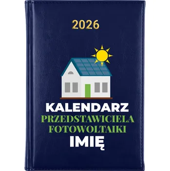 Kalendář Knižní kalendář 2026 A5 modrý