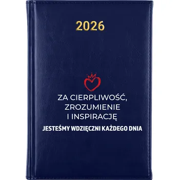 Kalendář Knižní kalendář 2026 A5 modrý