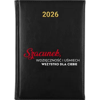 Kalendář Knižkový kalendář 2026 A5 černý