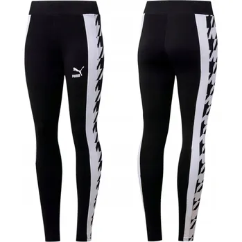 Dámské legíny Dámské sportovní legíny Puma bavlna 596732 01 XS