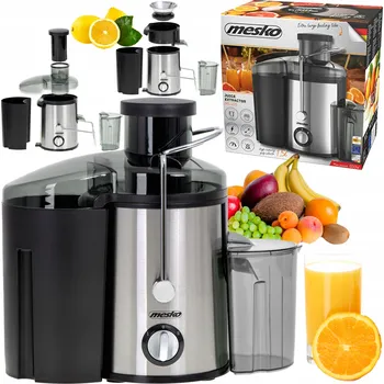 Odšťavňovač Odšťavňovač Mesko MS 4126b černý, 600 W