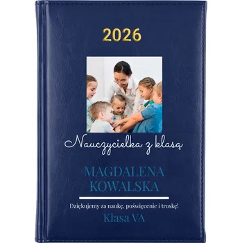 Kalendář Knižní kalendář 2026 A5 modrý