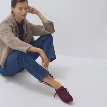 Dámské tenisky Reserved - Semišové tenisky - mahagonová - 286GX-93X - 286GX-93X-39