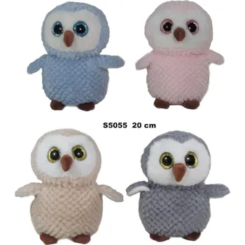 plyšák Sova 20cm MIX /Neděle-Den