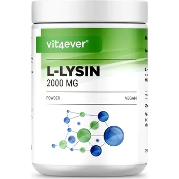 Aminokyselina Vit4ever L-Lysin HCL prášek, 500 g