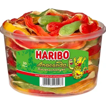 HARIBO MEDVÍDCI ANAKONDY 1200g NĚMECKO!