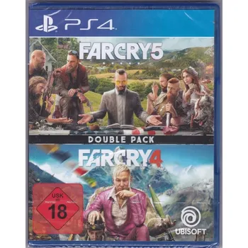 Hra pro PlayStation 4 Far Cry 4 + Far Cry 5 (Double Pack) PlayStation 4 (PS4) krabicová sada