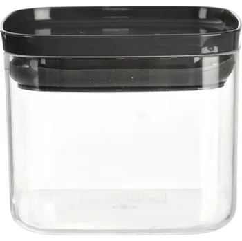 Dóza na potraviny Nádoba na sypké potraviny s víkem a těsněním, čtvercová, 2,1 l