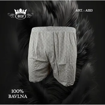 Pánské spodní prádlo A1113 Trenýrky 100% bavlna i v nadměrných velikostech-od 129kč Barva: vzor-7, Velikost: 5XL