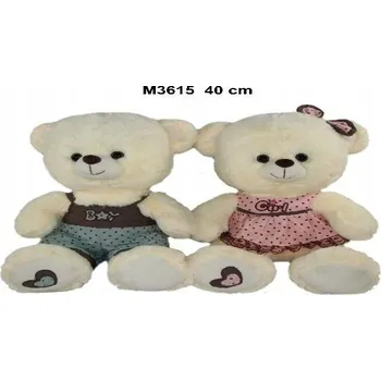 plyšák Medvídek v oblečku 40 cm MIX /Sun-Day