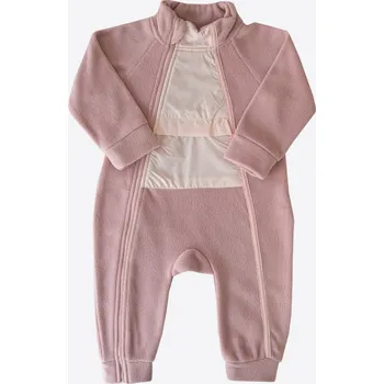 Kojenecký overall kitikate TEPLÝ OVERAL NA ZIP_S50024 Velikost: 2 - 3 ROKY, Barva: PUDROVÁ