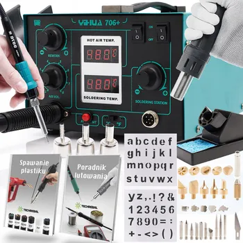 Páječka Páječka 2v1 (horkovzdušná a hrotová) Techrebal 640 W