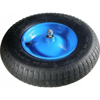 Kolečko Kompletní kolo pro kolečko 4.00-8 včetně osy o průměru 12 mm [KOLO 4.00-8]