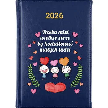 Kalendář Knižní kalendář 2026 A5 modrý